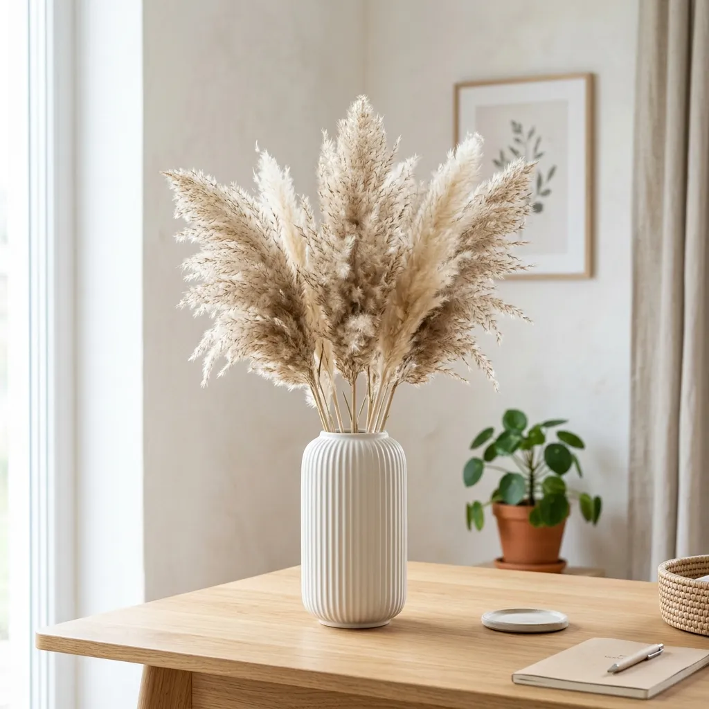 Scandinavian Ribbed Vase